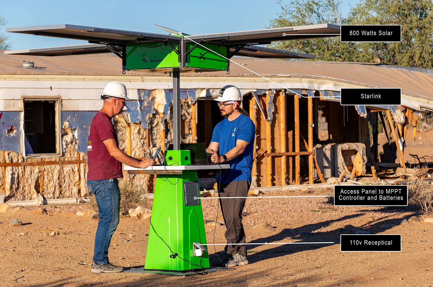 'KOA' Portable Solar Charging Station